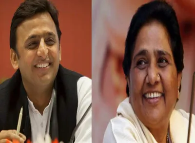 <p>akhilesh yadav and mayawati</p>- India TV Hindi