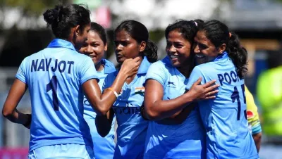 <p>CWG 2018, Indian women hockey team</p>- India TV Hindi