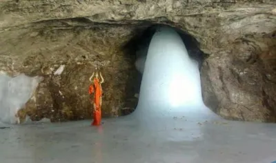 <p>amarnath shivling</p>- India TV Hindi