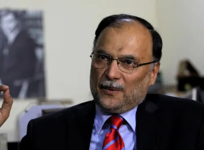 <p>interior minister Ahsan Iqbal</p>- India TV Hindi