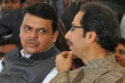 Maharashtra Chief Minister Devendra Fadnavis and Shiv Sena chief Uddhav Thackeray | PTI- India TV Hindi