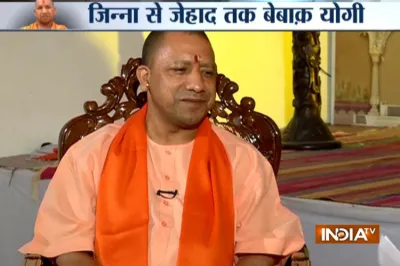 exclusive: India can progress only under Modi, Rahul Gandhi needs to grow up, says Yogi Adityanath- India TV Hindi