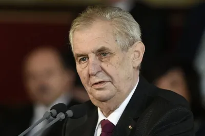 Czech President Milos Zeman | AP- India TV Hindi