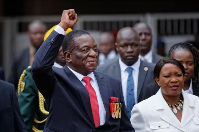 Zimbabwe: President Mnangagwa unhurt after blast at rally, dozens other injured | AP- India TV Hindi