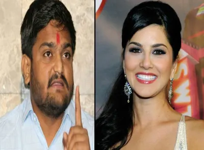 <p>hardik patel and sunny leone</p>- India TV Hindi