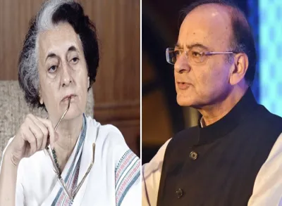 <p>indira gandhi and arun jaitley</p>- India TV Hindi