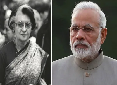 <p>indira gandhi and pm modi</p>- India TV Hindi