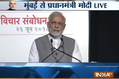 आपातकाल देश का 'काला दौर' था: प्रधानमंत्री नरेंद्र मोदी- India TV Hindi