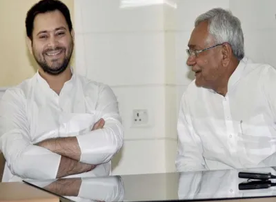 <p>tejashwi yadav and nitish kumar</p>- India TV Hindi