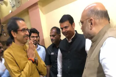 Amit Shah meets Uddhav Thackeray, Shiv Sena ready for talks on alliance in 2019 elections- India TV Hindi