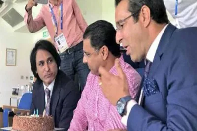 <p>Ramiz Raja, Waqar Younis, Wasim Akram</p>- India TV Hindi