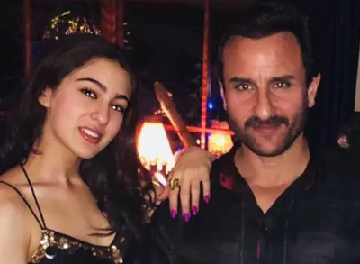 Saif Ali Khan and Sara Ali Khan- India TV Hindi