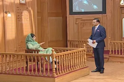 Mehbooba Mufti In Aap Ki Adalat- India TV Hindi