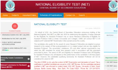 <p>CBSE UGC NET 2018</p>- India TV Hindi