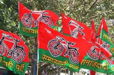 <p> Samajwadi Party Releases Video Mocking BJP Poll...- India TV Hindi