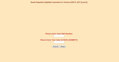 <p>REET LEVEL 2 RESULT </p>- India TV Hindi