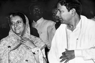 <p>indira gandhi and karunanidhi</p>- India TV Hindi