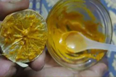 Lemon and turmeric face mask- India TV Hindi