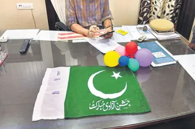 <p>pakistani flag</p>- India TV Hindi