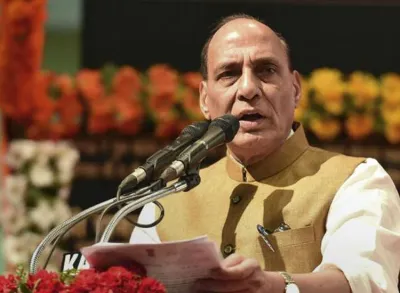 Rajnath Singh lauds Arya Samaj for promoting girls' education, clean environment- India TV Hindi