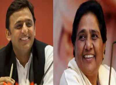 <p>akhilesh yadav and mayawati</p>- India TV Hindi