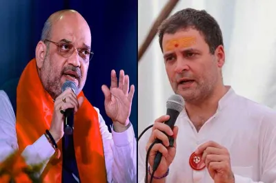 <p>amit shah and rahul gandhi</p>- India TV Hindi