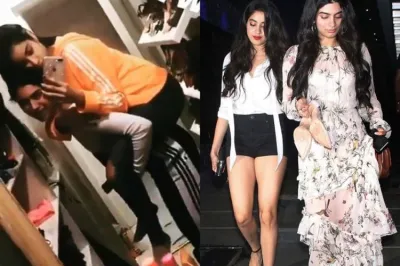 anhvi Kapoor's midnight workout with sister Khushi Kapoor- India TV Hindi