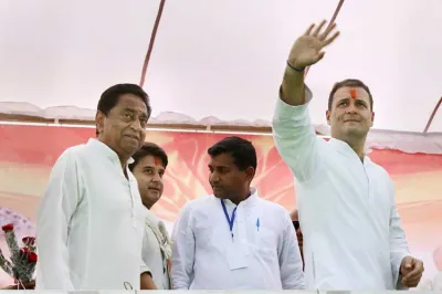 <p>kamal nath, jyotiraditya scindia and rahul gandhi</p>- India TV Hindi