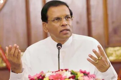 <p>Sri Lanka President Maithripala Sirisena</p>- India TV Hindi