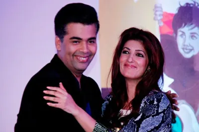 <p>Twinkle Khanna and Karan Johar</p>- India TV Hindi