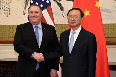 Mike Pompeo and Yang Jiechi | AP- India TV Hindi