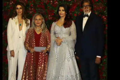 Shweta Bachchan rescues Aishwarya Rai from awkward situation at DeepVeer’s Mumbai reception- India TV Hindi