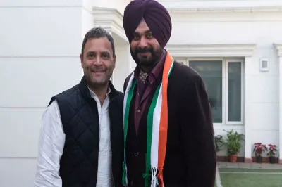 Rahul Gandhi Navjot Singh Sidhu- India TV Hindi