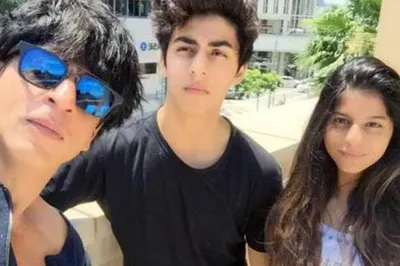  Shah Rukh Khan, Aryan Khan, Suhana Khan- India TV Hindi