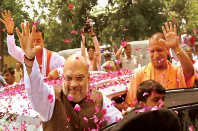 <p>Amit Shah and Yogi Aditya Nath</p>- India TV Hindi