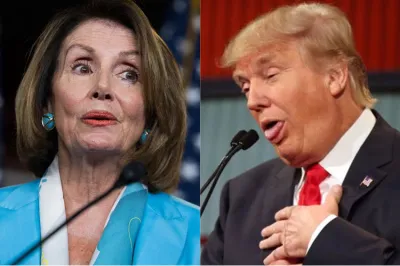 Nancy Pelosi and Donald Trump | AP Photos- India TV Hindi