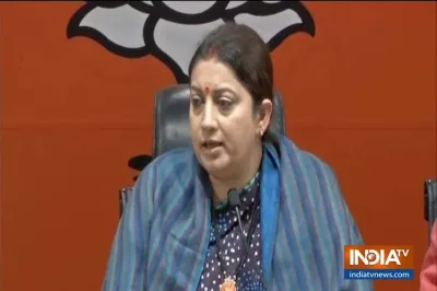 smriti irani on Mamta banerjee- India TV Hindi