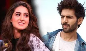 <p>sara ali khan and kartik aryan</p>- India TV Hindi