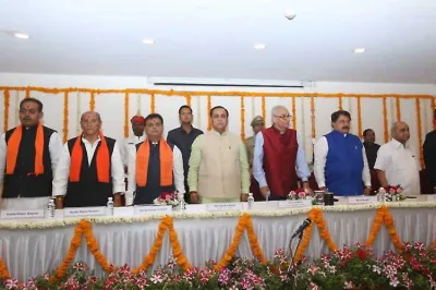 <p>vijay Rupani expands ministry, Cong turncoat made...- India TV Hindi