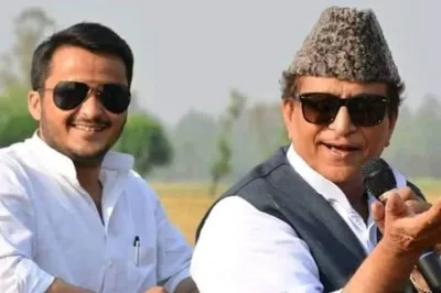 Abdullah Azam Khan and Azam Khan | Facebook - India TV Hindi