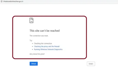 <p>Bihar board website crashed</p>- India TV Hindi