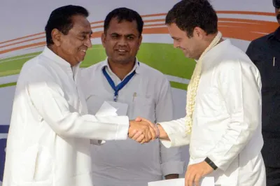 <p>Kamal Nath and Rahul Gandhi</p>- India TV Hindi