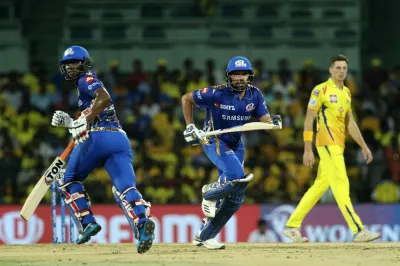 IPL 2019 CSKvMI Match 44: रोहित की दमदार फिफ्टी के बाद गेंदबाजों की घातक गेंदबाजी, मुंबई इंडियंस ने - India TV Hindi