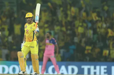 IPL 2019, CSKvRR: लगातार तीसरा मैच हारी राजस्थान रॉयल्स, चेन्नई सुपर किंग्स ने 8 रन से जीता घरेलू मु- India TV Hindi