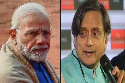 <p>pm modi and shashi tharoor</p>- India TV Hindi