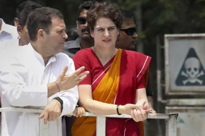 <p>rahul gandhi and priyanka gandhi</p>- India TV Hindi