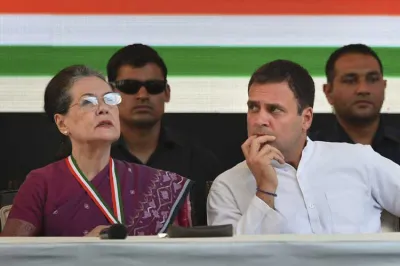 <p>sonia gandhi and rahul gandhi</p>- India TV Hindi