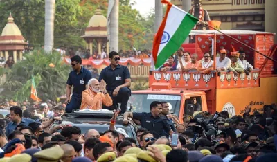 PM Modi's speech before filing nomination at Varanasi- India TV Hindi