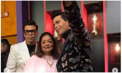 Wax statue of karan johar- India TV Hindi