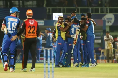 IPL 2019 DC vs SRH : पृथ्वी शॉ और ऋषभ पंत के दम पर दिल्ली ने हैदराबाद को दी मात, अब चेन्नई से होगी फ- India TV Hindi